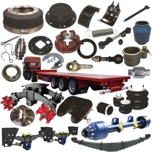 Direct From China Factory Heavy Duty BPW Axle Semi Trailer Parts New Condition for Truck Trailer Accessories