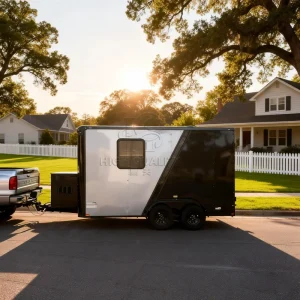 Dog Trailers Manufacturers Custom OEM Aluminum Enclosed Pet Transport Trailers Factory