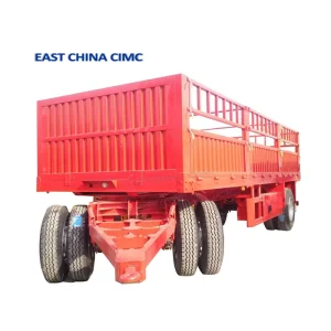 Dolly Trailer With Drawbar Trailer for Equipment Container Trailer With Dolly for 40ft Containers