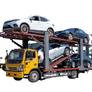 Double Deck 2 Axles SUV Car Transporter Trailer New or Used for 5 Car Transportation