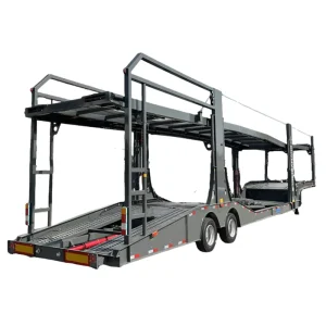 Double Deck Auto 8 Cars Transport Truck Trailer Car Carrier Semi Trailer for Sale