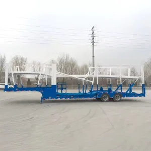 Double Deck Car Carrier Semi Trailer 2/3 Axle Auto Transporter For Sedan SUV Vehicle Transport