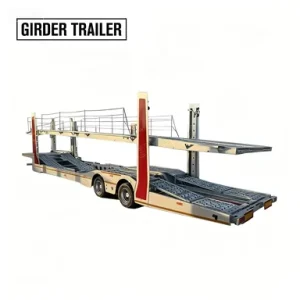 Double Deck Steel Semi Trailer In Stock Truck Trailer for Small Car Sale Car Carrier Trailer