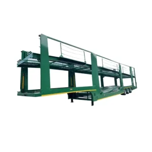 Double Decker Steel Semi-Trailer Car Carrier with 30 Ton Payload for Transporting Cars in Russia Market