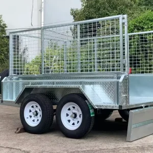 Dual Axle Mechanical Braked Utility Fully Welded Trailer