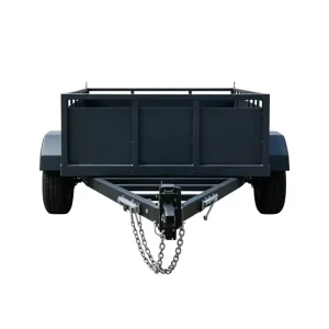 Dual Axle Utility Landscape Trailer with Ramp Gate Heavy Duty for Hauling Cargo ATV & Equipment