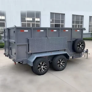 Dump Trailer Hydraulic 4t Farm Trailer Tractor Agricultural Trailers