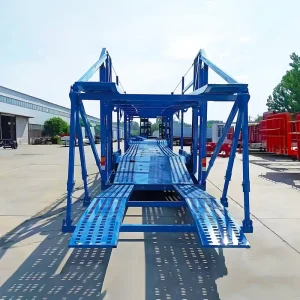 Durable Car Carrier Semi Trailer Practical Automobile Transport Machinery for Africa Regional Vehicle Distribution