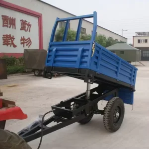 Durable Compact Cargo Trailer for Lawn Tractor Perfect for Gardening Projects and General Household Hauling Needs