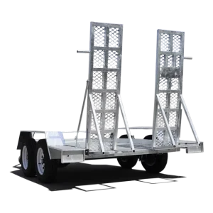 EVERUN Cargo and Utility Trailers Mini Excavator Farm Hydraulic Truck Trailer