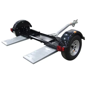 Ecocampor Universal Tow Dolly Car Trailer With Electric Brakes 121″ *102″ 545.00 Lb 4250 Lbs Accepted OEM 68″-76″ CN;GUA 2″