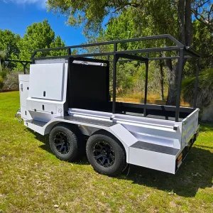 Eden Factory Direct Tandem Axle Dump Trailer High Quality Customizable Cargo Utility Trailers with 3 Year Warranty