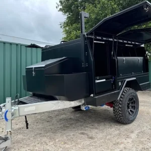 Eden Hygienic Stainless Steel Cargo Utility Trailers Food Grade IP65 Sealing AU Food Safety Standards Compliant Heavy Duty