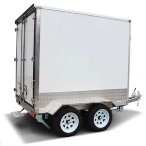 Enclosed Cargo Manufacturer Produces Closed Multi purpose Trailer