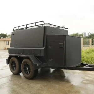 Enclosed Cargo Tradesman Trailer Utility Campers with Double-Axle