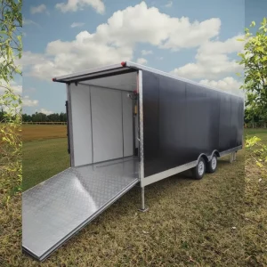 Enclosed Food Trailer Enclosed Utility Cargo Trailers Aluminum Enclosed Car