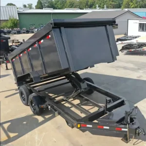 Enclosed Tractor 4 Ton Farm Vehicle Tractor Traile Dump Agricultural Car Trailer Farm Trailers Agricultural