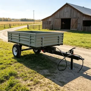 Equipment Materials Hydraulic Dump Tractor Agricultural Farm Cargo Trailer