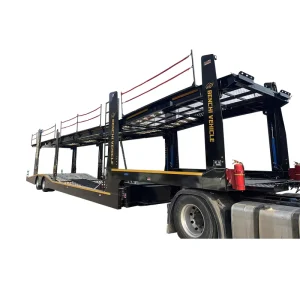 European Style 2 Axle Air Suspension Car Transport Trailer 8 Car Carrier Truck Semi Trailer