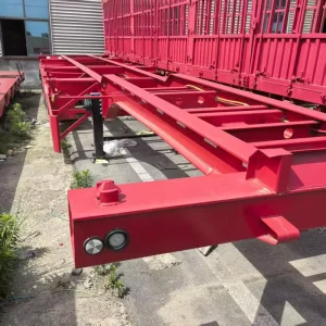 Expandable Container Trailer Container Semi trailer Truck Trailer Container Lift Flat Pac Container Fuwa Trailer 40ft Trailer