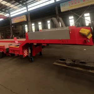 Export Standard New Lowbed Trailer CE Certified for Global Heavy Haulage Market
