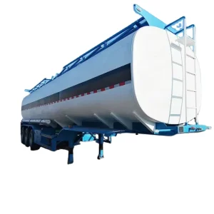 Factory Aluminum 304 316 Stainless Steel Tank Semi Trailer for Delivery Milk Oil