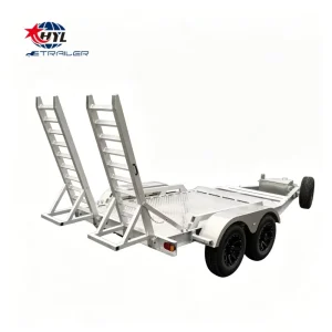 Factory Custom Aluminum Vehicle Trailer Towable High Load Capacity Corrosion Resistant