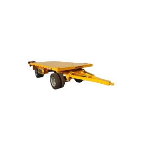 Factory Customizable 20 Feet Container Flatbed Truck Trailer Special Transport Full Trailer
