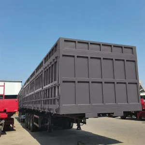 Factory Customize Inclosed Box Cargo Trailer Enclosed Utility Dry Van Cargo Semi Trailers