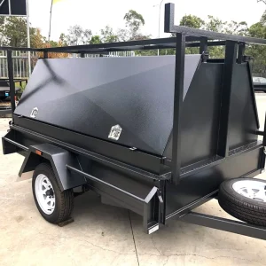 Factory Customized New Modern Design Hot Dipped Galvanized Tradesman Trailer Garden and Landscaping Trailers