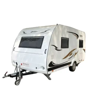 Factory Customized Steel 16ft 20ft Single Axle Camper Travel Trailer