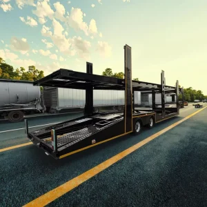 Factory Direct Custom 2 Axle Car Carrier Semi Trailer Vehicle Transport Auto Hauler for SUV Truck Car Logistics Transport