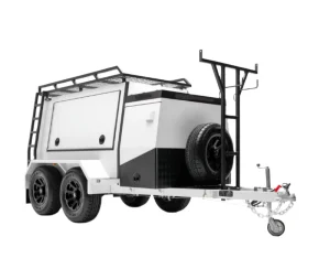 Factory Direct Dual Axle Utility Trailer Box Tradesman Dual Axle Trailer Builder Travel Trailers