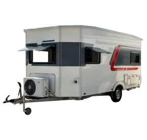 Factory Direct Family Travel Trailer Camper Trailer Towable Car Van Trailer for Outdoor Camping With German Imported Material