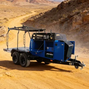 Factory Direct Heavy-Duty Tradesman Trailer Off-Road Utility Trailer with Custom Options for Work & Camping