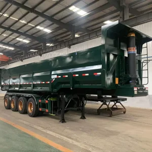 Factory Direct Heavy Duty U Shape 3 4 6 Axles End Tipper Dump Truck Trailers for Sale at Competitive Prices for Sale