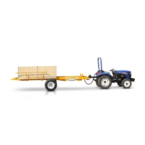 Factory Direct Labor Saving Safe Easy to Operate Transport Chassis Lifting Fruit Basket Trailer for Farm Use