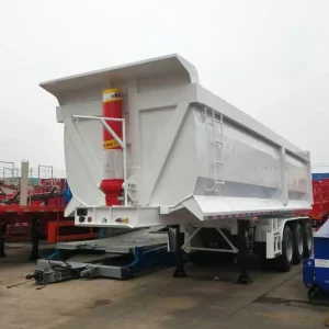 Factory Direct New Condition Steel Tractor Hydraulic Farm Dump Trailer Semi-Trailer