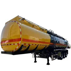 Factory Direct Sales Customizable 3/4 Axle 40000L-45000L Steel 5-Compartment Oil & Fuel Tanker Semi Trailer