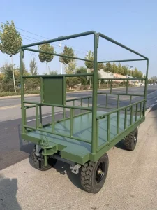 Factory Direct Sales of Warehouse Cargo Flatbed Trailers Heavy Duty Steel Flatbed Trailers Available for Customization