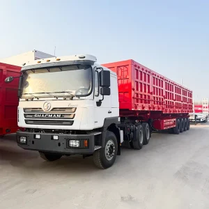Factory Direct Side Discharge Semi Trailer with Dual Side Unloading