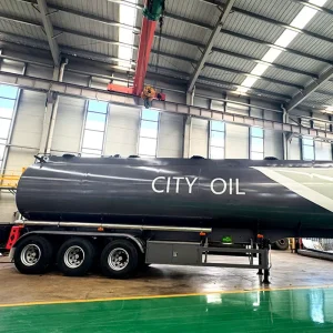 Factory Direct Supply Heavy Duty Fuel Tanker Semi Trailer Durable Commercial Transport 3 Axle Fuel Tank Semi Trailer for Sale