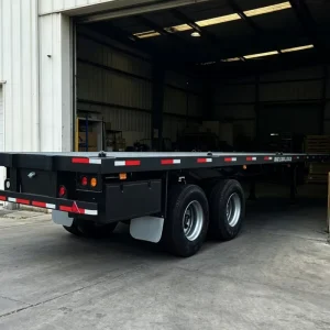 Factory Direct Trailer With 4 Axles Mechanical Suspension 80T Heavy Duty 45-Foot Container Transport Vehicle
