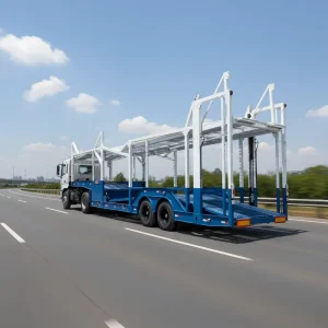 Factory High Efficiency Cars Carrier Transport Trailer Car Transporter Manufacturer Car Carrier Semi Trailer