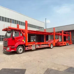 Factory Load 8/10 Cars Carrying Vehicle Car Transporter Trailer Car Carrier Semi Trailer