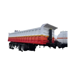 Factory Low Price Heavy Transport Cargo Semi-Trailers High Side Wall Cargo Board Flatbed Truck Trailer for Sale