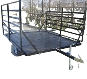 Factory Made Steel Utility ATV Trailer with Ramps CT0096