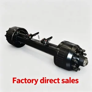 Factory New 16Ton American Type Semi Trailer Axle Parts High Strength AlloySteel Heavy Duty Trailer Spare Parts Support