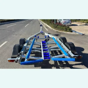 Factory Supply 5.9m Aluminum Boat & Watercraft Trailers Tandem Axle Boat Trailer With VIN DOT CE
