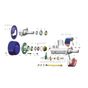 Factory Supply Customized Retail Heavy Duty Fuwa Axle Parts Trailer Parts